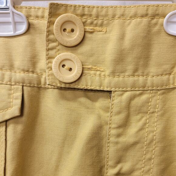 Sanctuary For Anthrolpologie Women's Yellow Wide Leg Pants Size 30 Long - Picture 2 of 5